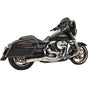 BASSANI XHAUST Road Rage II 2-Into-1 Mid-Length Exhaust System - Chrome 1F62C - Team Dream Rides