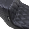 LE PERA Tailwhip Seat - Double Diamond Black for FL 2008-2023 | Part LK-587DD - Team Dream Rides