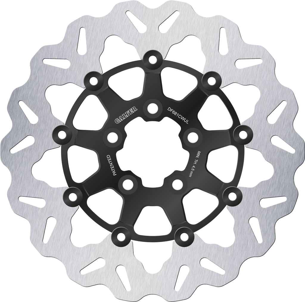 11.5" Standard Floating Wave® Rotor - Rear - Harley Davidson