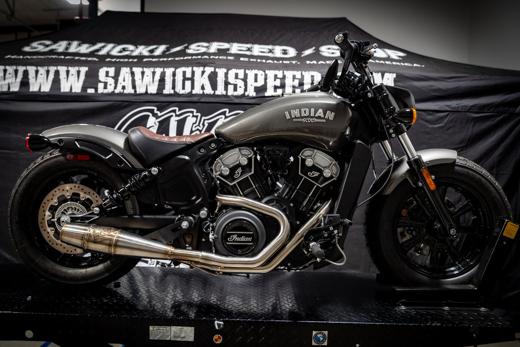 Indian Scout Mid-Length Exhaust