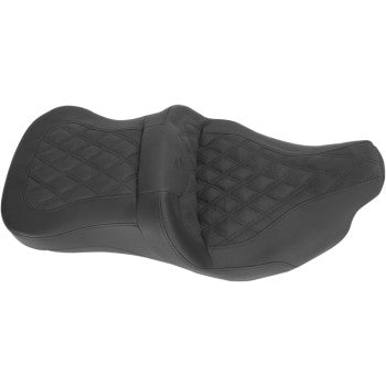 SADDLEMEN Roadsofa™ Seat for FLH/FLT 2008-2024 with Heated Comfort, Part Number 808-07B-182HCT