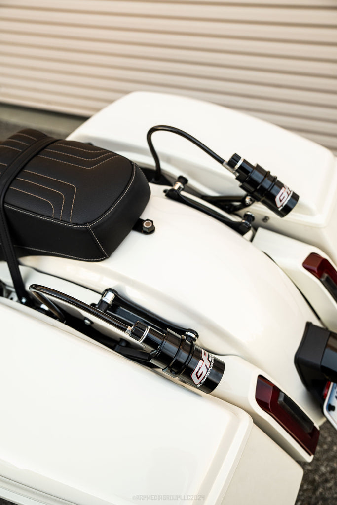 2014-2025 GP SUSPENSION BAGGER SHOCKS LENGTH 12.8-13.1" - Team Dream Rides