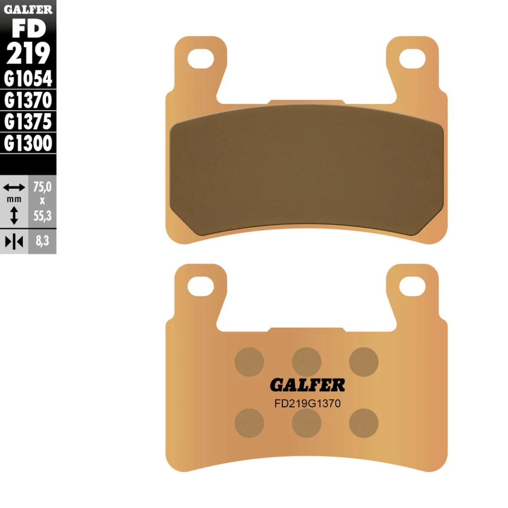 HH Sintered Compound Brake Pads For Harley-Davidson