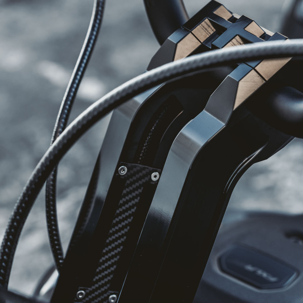 OG Risers Carbon Fiber Wires Bracket - Team Dream Rides