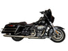 Harley Bagger Full Length Pipe Bomb Slip On Muffler - Team Dream Rides