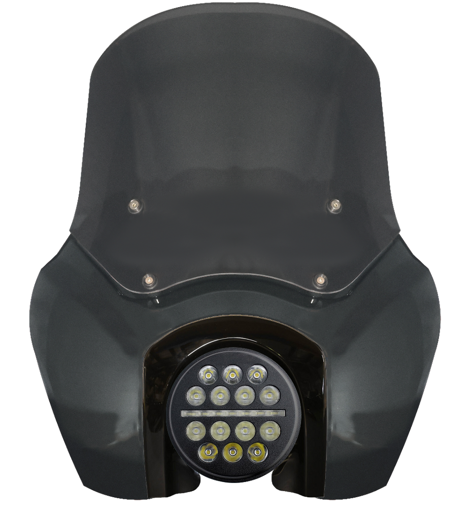 OG Softail Low Rider S Complete T-Sport Fairing Kit - Iron Horse Metallic 