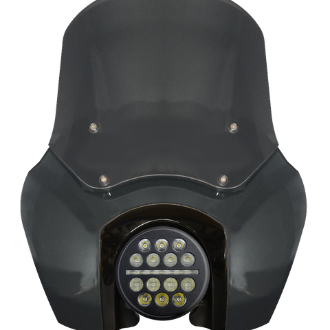 OG Softail Low Rider S Complete T-Sport Fairing Kit - Iron Horse Metallic 