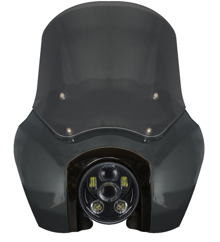 OG Softail Low Rider S Complete T-Sport Fairing Kit - Iron Horse Metallic 