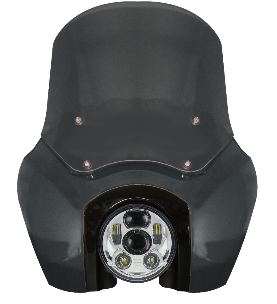 OG Softail Low Rider S Complete T-Sport Fairing Kit - Iron Horse Metallic 