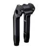 OG Black 10.5 inch Pull Back Risers with Black Digital Gauge Cut Out Top Clamp