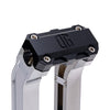 OG Chrome 10.5 inch Straight Risers with Black Standard Top Clamp
