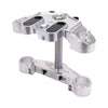 Aluminum Finish Harley Davidson 2014-Up Touring Drop 1" Triple Trees kit