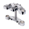 Chrome Harley Davidson 2014-Up Touring Drop 1" Triple Trees kit
