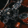 OG 2023-Up Touring CVO Drop 1'' Triple Trees kit installed on a 2024 CVO Road Glide