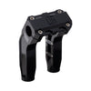 OG Black 6.5 inch Pull Back Risers with Black Standard Top Clamp