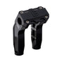 OG Black 6.5 inch Pull Back Risers with Black Standard Top Clamp