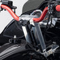 OG 8.5'' Straight Risers installed on a Touring/Bagger