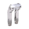 OG Aluminum 8.5 inch Pull Back Risers with Aluminum Standard Top Clamp