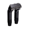 OG Black 8.5 inch Pull Back Risers with Black Chrome Standard Top Clamp