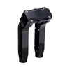 OG Black 8.5 inch Pull Back Risers with Black Standard Top Clamp