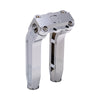 OG Chrome 8.5 inch Pull Back Risers with Chrome Standard Top Clamp