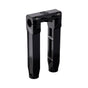 OG Black 8.5 inch Straight Risers with Black Standard Top Clamp