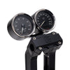 OG Black Dual Billet Gauge Pods Rear Mount