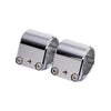 OG Fog Light Crash Bar Mounts Chrome for Harley-Davidson