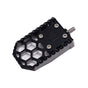 Black Harley Davidson and Indian Touring Bagger Brake Pedal Gripper kit for Adjustable Brake Arm