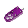 Purple Harley Davidson Touring Bagger Mini Brake Pedal Gripper kit for Adjustable Brake Arm
