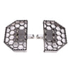 Original Garage Moto Black Chrome Mini Floorboards for Harley-Davidson
