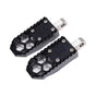Black Mini Foot Pegs For Harley Davidson