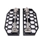 Black HoneyComp V3 Floorboards for Indian Bagger Models