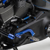 OG Moto X Foot Pegs installed on a Softail Low Rider S FXLRS
