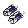 Black on Blue Motocross Style Harley Davidson Foot Peg OG Moto X Foot Pegs