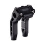 OG Black Performance 6.5 inch Pull Back Riser Legs with Black Performance Digital Gauge Top Clamp