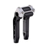 OG Black Performance 8.5 inch Pull Back Riser Legs with Aluminum Performance Digital Gauge Top Clamp