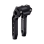 OG Black Performance 8.5 inch Pull Back Riser Legs with Black Performance Digital Gauge Top Clamp