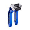 OG Blue Performance 8.5 inch Pull Back Riser Legs with Aluminum Performance Digital Gauge Top Clamp