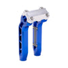 OG Blue Performance 8.5 inch Pull Back Riser Legs with Aluminum Performance Top Clamp