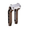OG Bronze Performance 8.5 inch Pull Back Riser Legs with Aluminum Performance Top Clamp