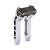 OG Chrome Performance 8.5 inch Pull Back Riser Legs with Black Chrome Performance Top Clamp