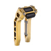 OG Gold Plating Performance 8.5 inch Pull Back Riser Legs with Gold Plating Performance Digital Gauge Top Clamp