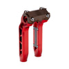 OG Red Performance 8.5 inch Pull Back Riser Legs with Bronze Performance Top Clamp