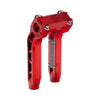 OG Red Performance 8.5 inch Pull Back Riser Legs with Red Performance Top Clamp