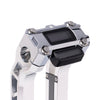 OG Chrome Performance Digital Gauge Top Clamp on OG Aluminum Performance Riser Legs