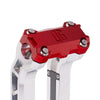 OG Red Performance Top Clamp on OG Aluminum Performance Riser Legs