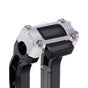 OG Aluminum Performance Digital Gauge Top Clamp on OG Black Performance Riser Legs