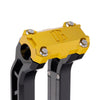 OG Gold Performance Top Clamp on OG Black Performance Riser Legs