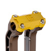 OG Gold Performance Top Clamp on OG Bronze Performance Riser Legs